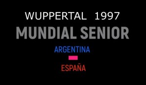 MUNDIAL WUPPERTAL 1997 ARGENTINA - ESPA&Ntilde;A