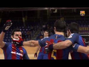El FC Barcelona, campe&oacute;n de la OK Liga 16/17