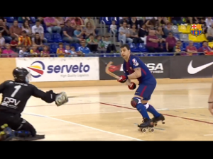 La &uacute;ltima obra de arte de Lucas Ord&oacute;&ntilde;ez como jugador del FC Barcelona