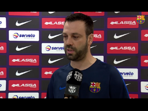 Ricard Mu&ntilde;oz, antes de su &uacute;ltimo partido en el Palau: 