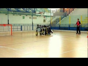 Video con entreno de porteros en Francia.