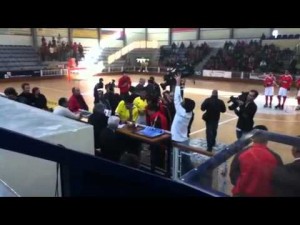 Espectacular despliegue... solo faltaba el rival.