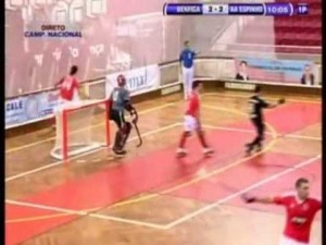Gol Miguel Sousa.SL Benfica-AA Espinho.