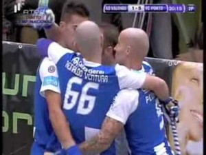 Gol Filipe Santos. FC Porto - AD Valongo.