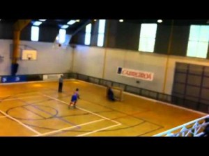 Penalti. CPCerceda - Dominicos B.Senior Galicia.