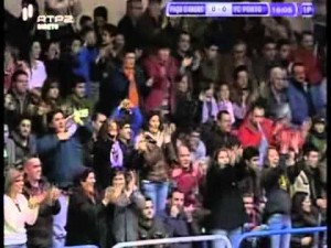 Gol Nelson Ribeiro.CDPa&ccedil;o d'Arcos-FCPorto.11/12