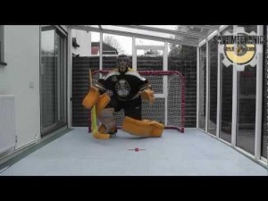 Entrenos de portero.Hockey Linea. 16
