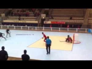 Falta directa Noia-Blanes Copa del Rey