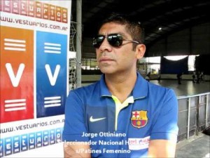 Entrevista a Jorge Ottiniano,DT Argentina Fem.