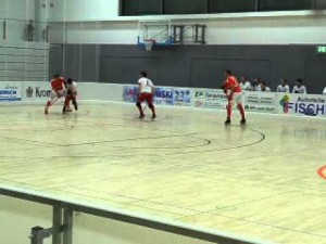 Final primera parte. Isherlon - SL Benfica.CEuropa