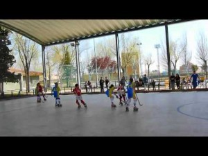Aluche B vs Alcorc&oacute;n F . Benjamines Madrid 2012.