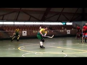 Gol de Rice. SAG Cestas - Blagnac ; Francia