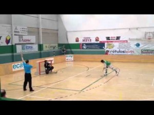 Penalti del Liceo. Para Reus Deportiu.Cto Espa&ntilde;a.