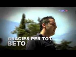 Beto Borreg&aacute;n, 18 a&ntilde;os en el Bar&ccedil;a.