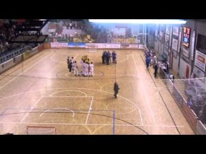 Los Ultras Valdagno, celebran pase a semifinales.