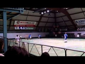 Penalti fallado Cestas-Aix les Bains.Francia 2012.