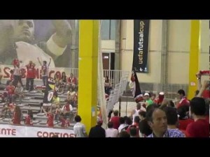 Afici&oacute;n del Benfica en final de Copa