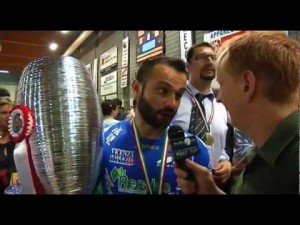 Entrevistas al Valdagno tras ganar el Scudetto