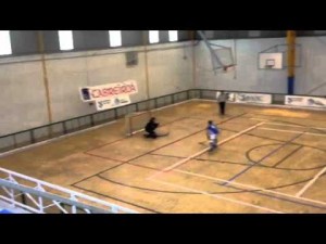 Gol de Directa del CP Areces contra el CP Cerceda