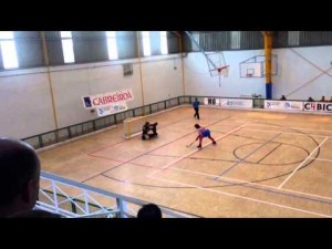 Directa que falla Manti frente al Tordera