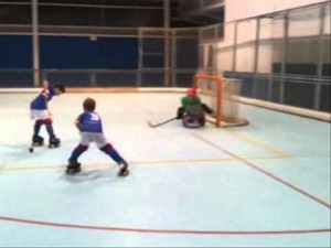 Partido de liga prebenjam&iacute;n CM Hockey Ferrol