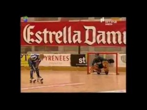 Montaje con los mejores goles de hockey patines