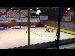 Falta directa partido FM Roller- Centro Asturiano