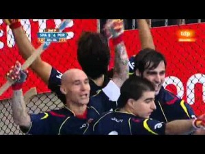 Golazo de Jordi Bargall&oacute;.- el 5 a 4 de Espa&ntilde;a-Portugal