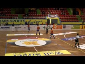 MONTREUX 2013- Resumen del partido de categor&iacute;a Junior entre Sporting Clube Tomar VS Hoquei Claret de Barcelona .