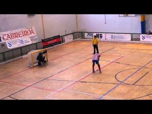 1&ordf; Divisi&oacute;n.- Jornada 17-Penalti a favor del CP Cerceda que transforma Mart&iacute;n Payero