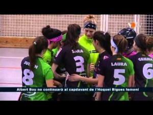 Albert Bou no continuar&aacute; al frente del Hockey Bigues