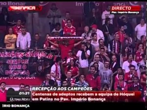 Benfica Campe&oacute;n de Europa | Recepci&oacute;n en el Pabell&oacute;n de la Luz