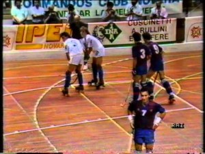 Hockey Novara - Barcelona, Copa Europa 4-3 1986-87