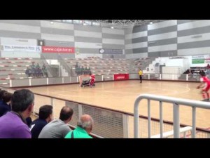 Parada de Fran Otero a Pablo Najera