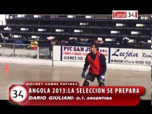 SELECCION ARGENTINA DE HOCKEY PREPARA EL MUNDIAL DE ANGOLA