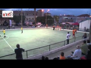 Hockey patines vai a Praia: Partido de los jovenes