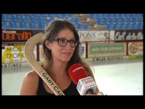 Las jugadoras del Igualada explican su campa&ntilde;a de captaci&oacute;n de socios
