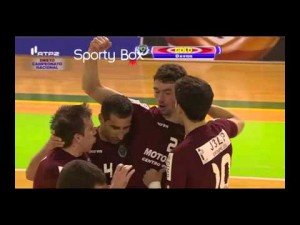 Liga PORTUGUESA  A.D Fund&atilde;o 8-1 C.F Belenenses
