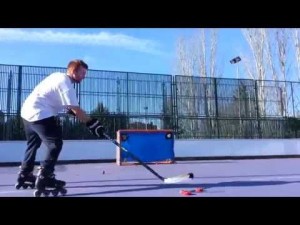 Hockey shooting target homemade 1.0&1.1