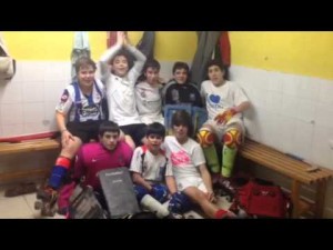 Mensaje de apoyo a Pelayo del FM Oviedo HC infanti