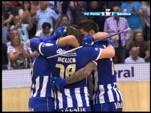 H&oacute;quei em Patins: FC Porto Fidelidade-Benfica, 3-2