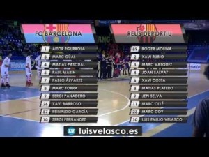 FC Barcelona - Reus Deportiu (Resumen por Luis Velasco)