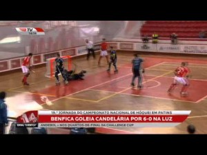 SL Benfica - Candel&aacute;ria (Resumen)