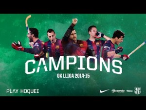FC Barcelona, Campe&oacute;n OK Liga 2014-2015