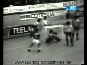 Villanueva - 3 x Sporting - 6 de 1976/1977  Final da Ta&ccedil;a dos Campe&otilde;es