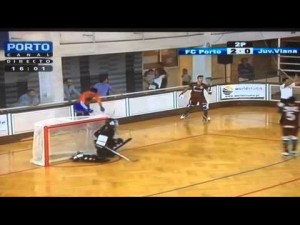 H&oacute;quei em patins: Torneio do Infante Sagres. Porto - Juventude de Viana. Golo Reinaldo G. (27/09/15)