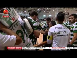 &Uacute;ltimos minutos da Superta&ccedil;a de h&oacute;quei: Benfica 2 - 4 Sporting