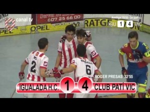 Igualada HC Calaf Grup - Club Pat&iacute; Vic (Resumen)