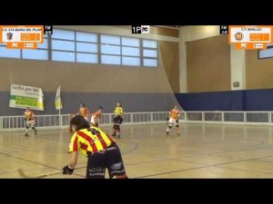 CD Santa Mar&iacute;a del Pilar - CP Manlleu (Resumen)