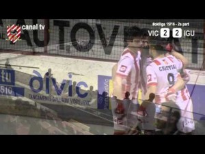 Club Pat&iacute; Vic - Igualada HC Calaf Grup (Resumen)